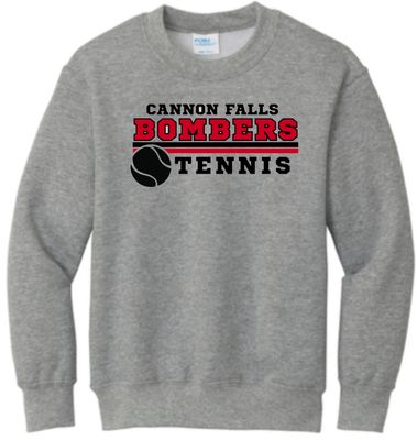 Bomber Tennis 2025 Crewneck Sweatshirt- Youth Sizes