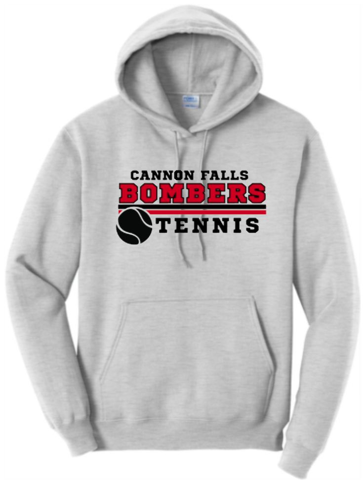 Bomber Tennis Team 2025 Hooded Sweatshirt