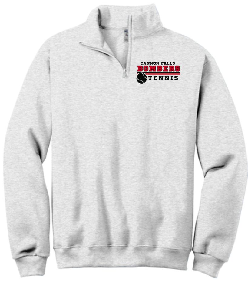 Bomber Tennis Senior 2025 1/4 Zip Sweatshirt