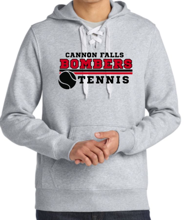 Bomber Tennis Team 2025 HockeyLace Sweatshirt