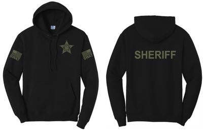 Black Hooded Sweatshirt