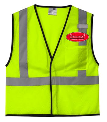 Cornerstone ANSI 107 Class 2 - Safety Yellow Vest  - Transport &amp; Logistics