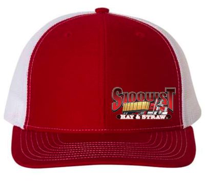 Richardson 112 - Red/White - Small Logo Hay &amp; Straw