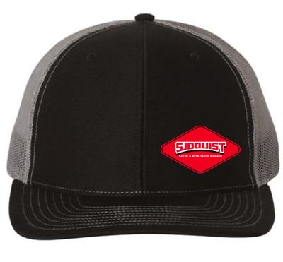 Richardson 112 - Black/Charcoal - Small Logo - Shoe &amp; Repair