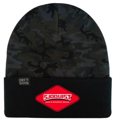 Coleman Beanie - Black Woodland - Shop &amp; Repair