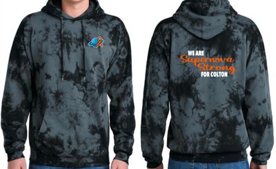 Supernova Strong Space Dyed Hooded Sweatshirt