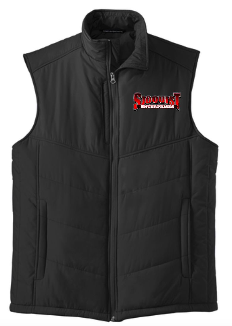 Men&#39;s Black Vest- Sjoquist Enterprises