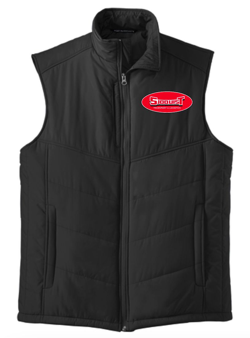 Men&#39;s Black Vest- Transport &amp; Logistics