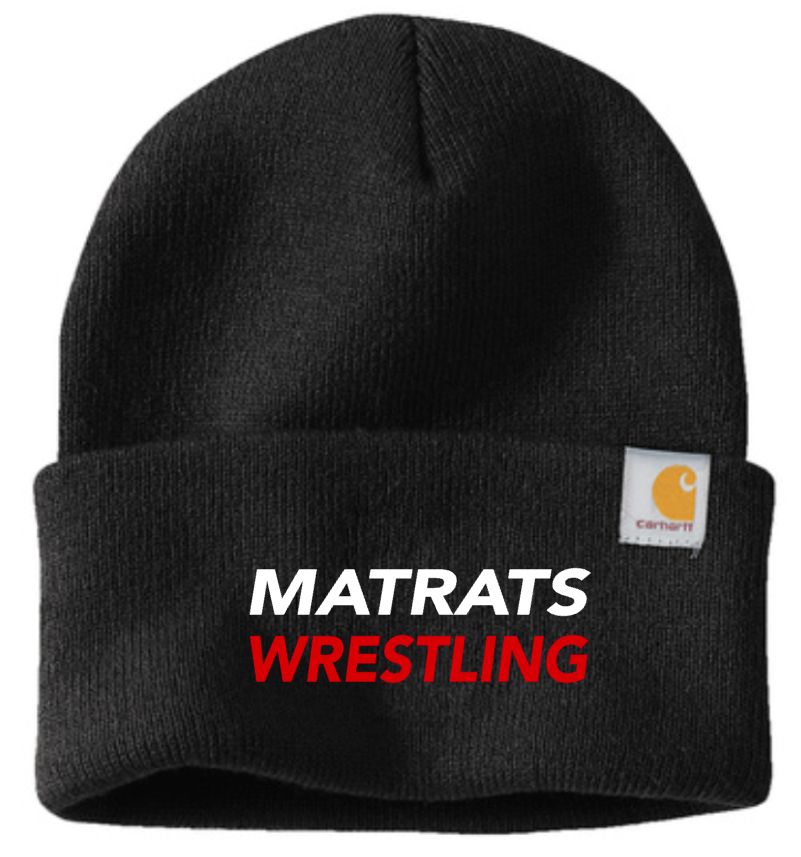 Matrats Wrestling Embroidered Carhartt Beanie
