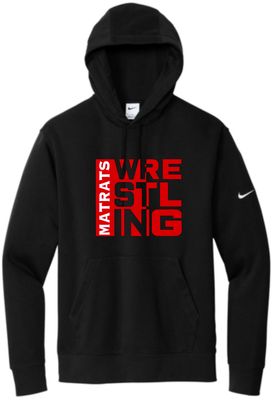 Matrats Wrestling #1 Nike Hooded Sweatshirt