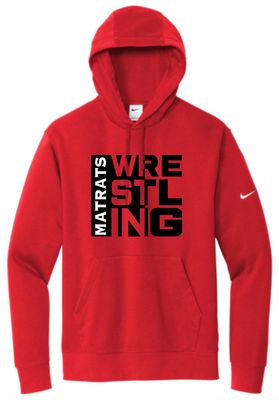 Matrats Wrestling #1 Nike Hooded Sweatshirt