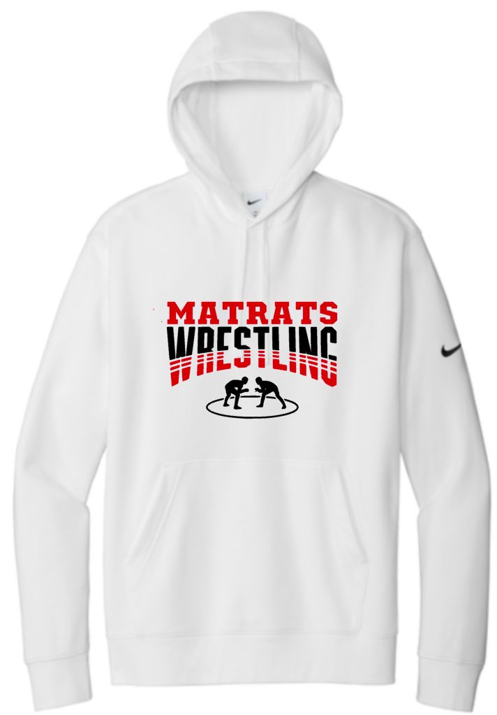 Matrats Wrestling #2 Nike Hooded Sweatshirt