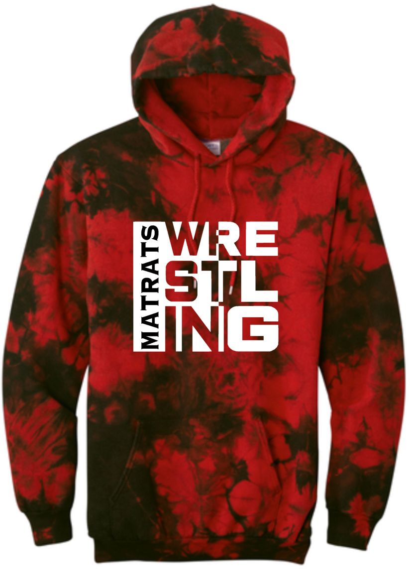 Matrats Wrestling #1 Crystal Dye Hooded Sweatshirt