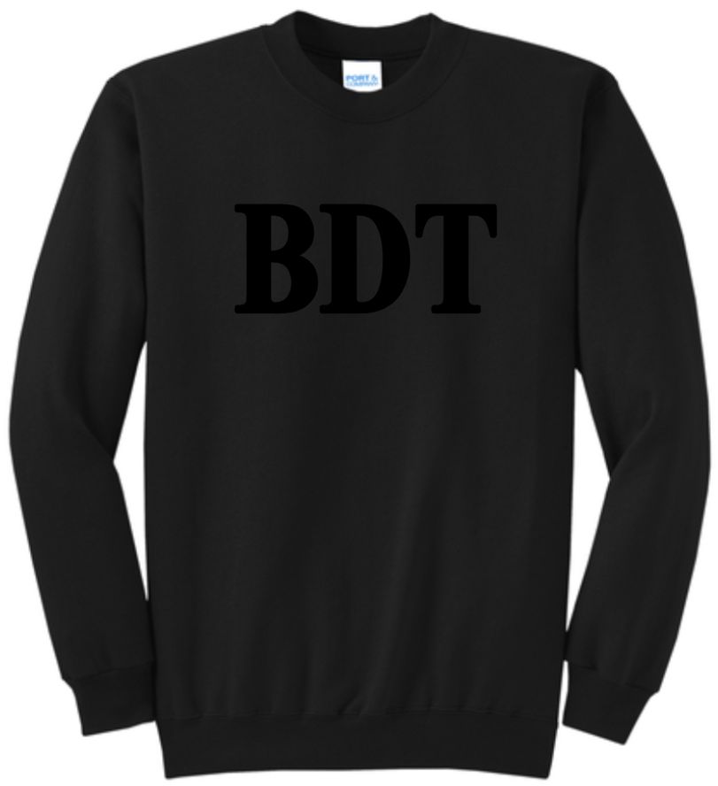BDT 2025 Monochromatic Crewneck Sweatshirt