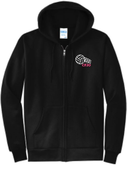 CFJO Net Full Zip Hooded Sweatshirt