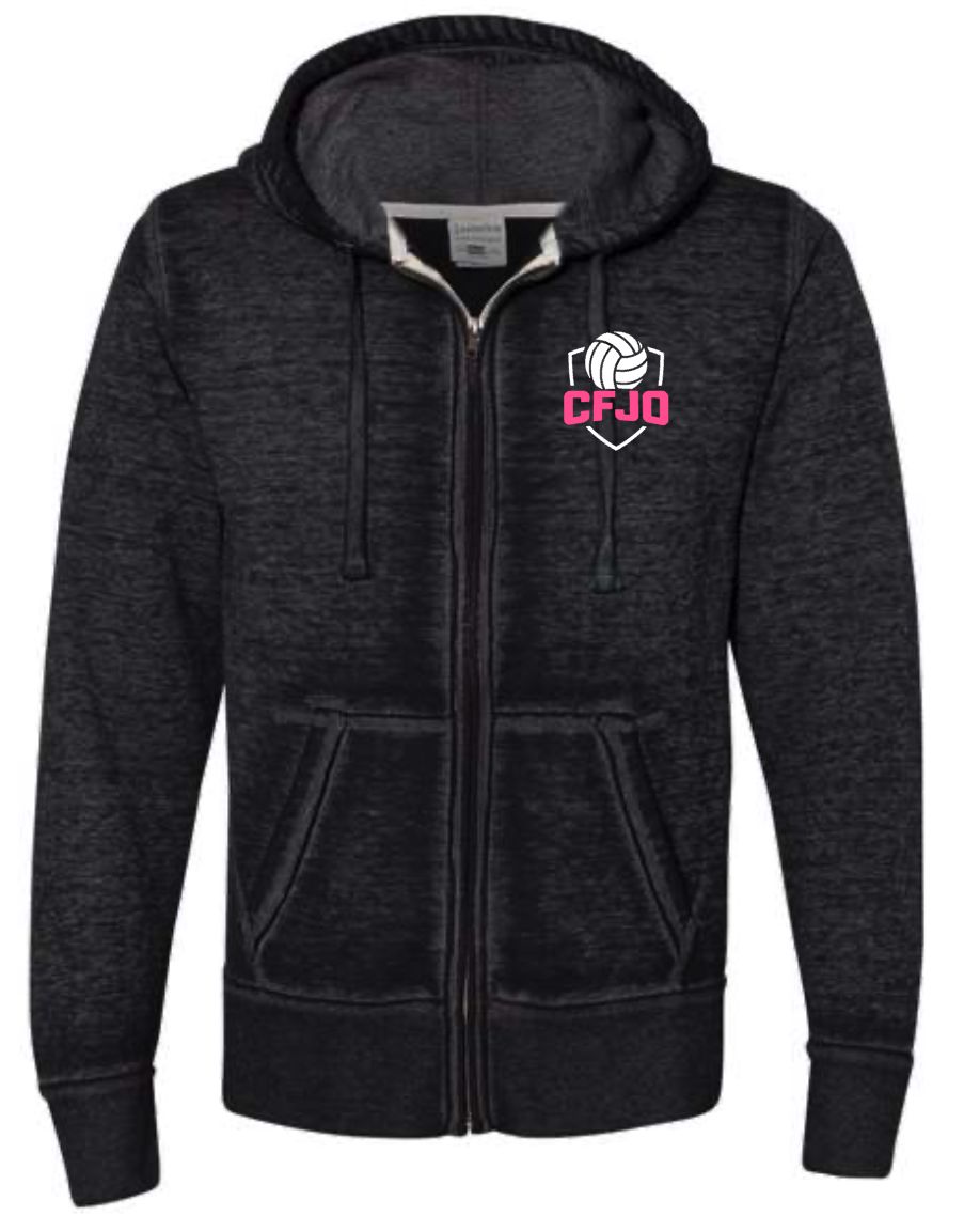 CFJO Vintage Zip Up Hoodie