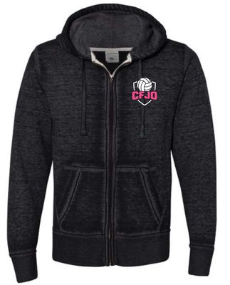 CFJO Vintage Zip Up Hoodie