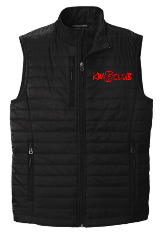 KW Club Men's Packable Puffy Vest