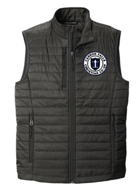 CFCC Men's Packable Puffy Vest