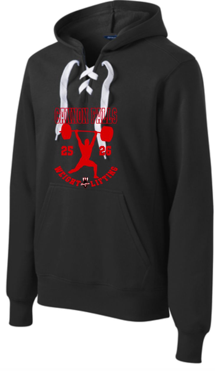 Hockey Lace Hooded Sweatshirt