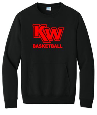 KW Basketball Crewneck With Pocket