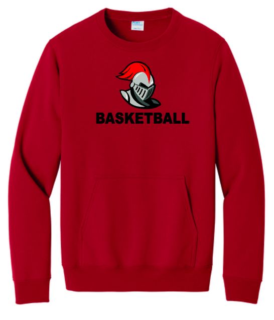Knights Basketball Crewneck With Pocket