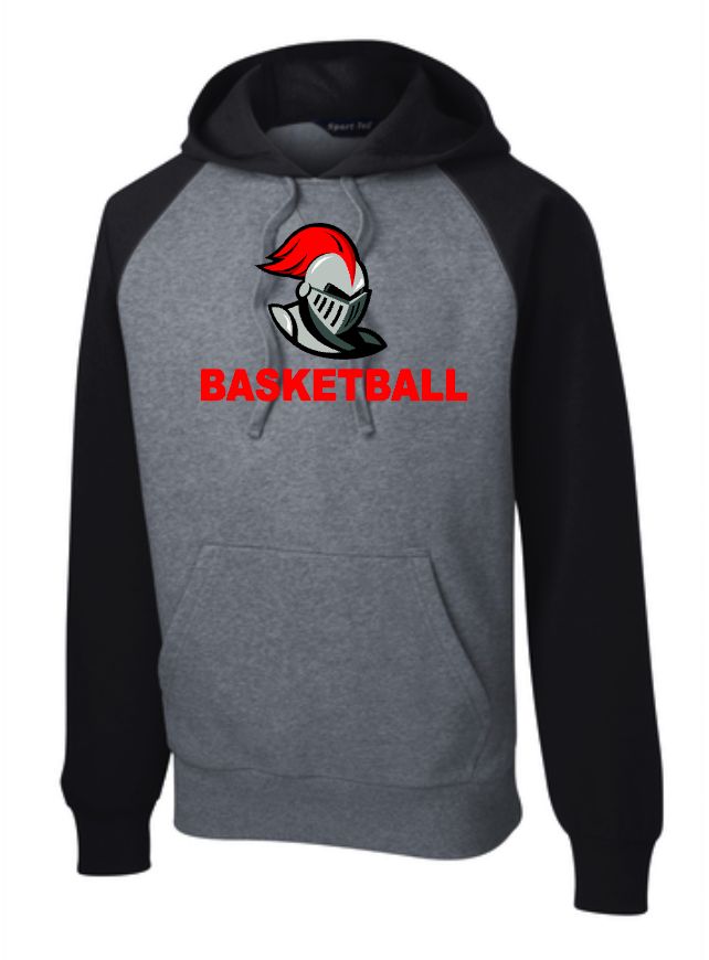 Knights Basketball Sport Tek Heavy Hooded Sweatshirt