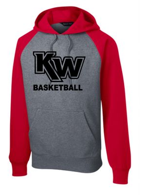 KW Basketball Sport Tek Heavy Hooded Sweatshirt