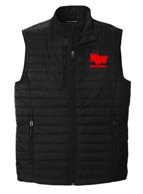 KW Basketball Men's Packable Puffy Vest