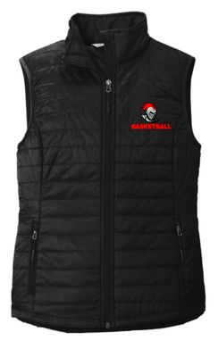 Knights Basketball Women's Packable Puffer Vest