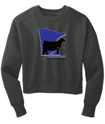 MN Angus Women's District Cropped Crew