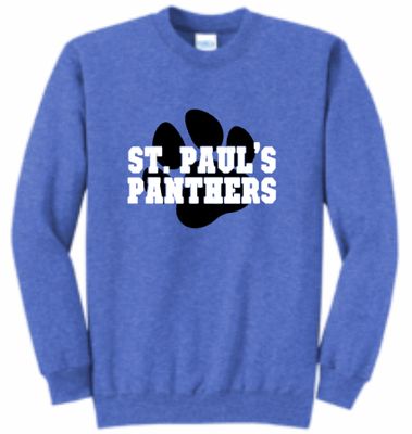 St. Paul Panthers Crewneck Sweatshirt Design #1