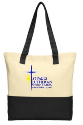 St. Paul's Lutheran Colorblock Tote Bag