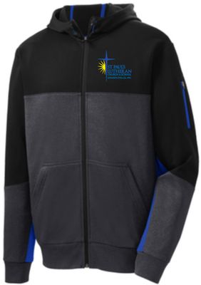 St. Paul's Lutheran Colorblock Zip Up
