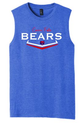 Men's Cutoff Cannon Falls Bears Tank #2
