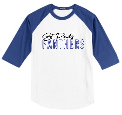 St. Paul Panthers Baseball Tee Design #5