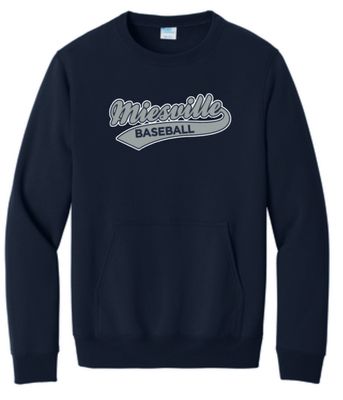 Miesville Baseball Pocket Crewneck