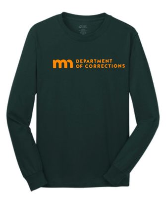 MN Correction Long Sleeve Green Tee