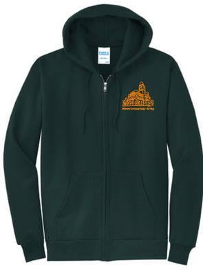 MN Correction Green Zip Up Hooded Sweatshirt #2