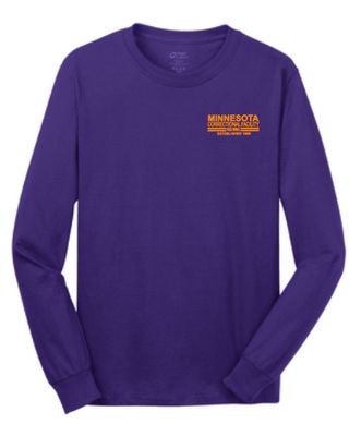 MN Correction Long Sleeve Purple Tee #3