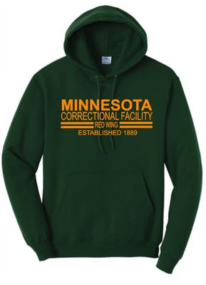 MN Correction Green Hooded Sweatshirt #4