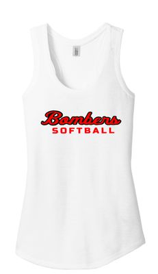 Women's District Bombers Softball Tank
