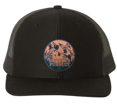 Richardson 112 - Black/Black - Patch