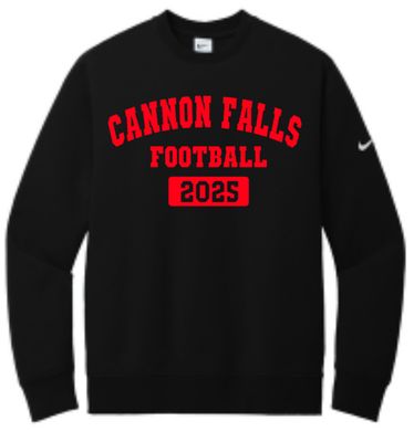 Cannon Falls Football Nike Crewneck