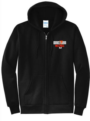 Hastings Heat Net Full Zip Hooded Sweatshirt