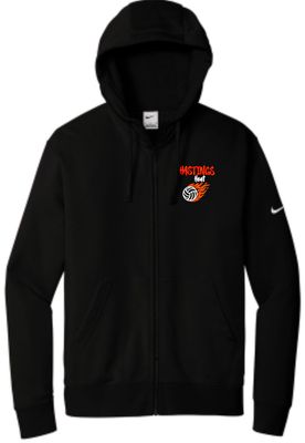 Nike Full Zip Hooded Hastings Heat Sweatshirt