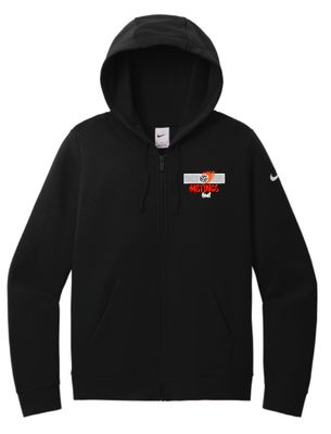 Nike Women's Full Zip Hooded Hastings Heat Net Sweatshirt