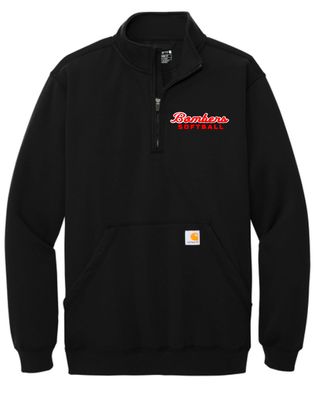 Bombers Softball Carhartt 1/4 Zip