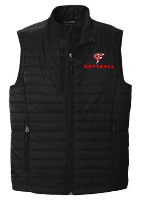 Cannon Falls Softball Men's Packable Puffy Vest