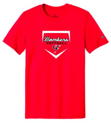 Nike Legend Cannon Falls Bombers Softball